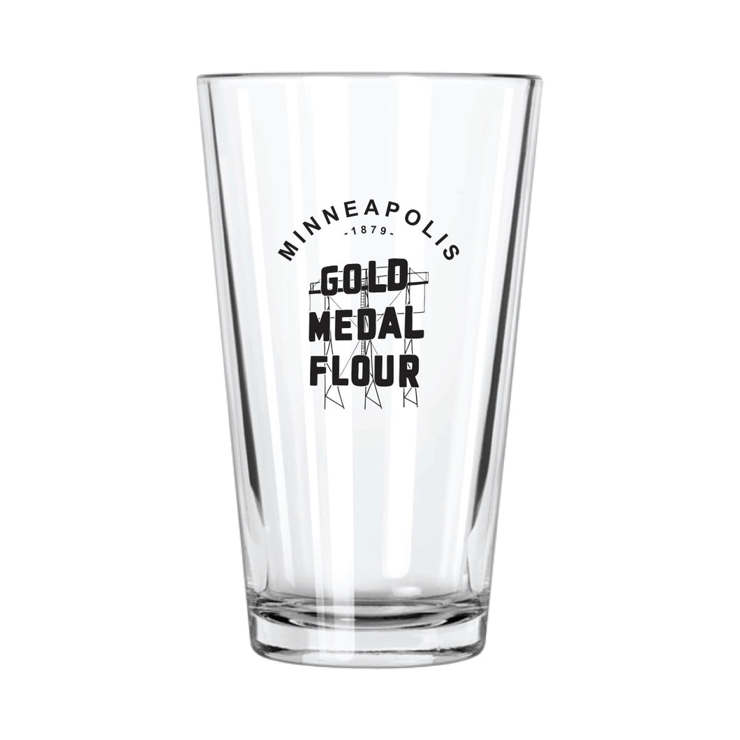 Gold Medal Flour Pint Glass | Northern Glasses