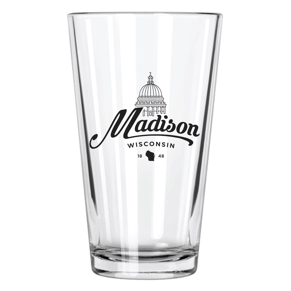 Madison Pint Glass - Northern Glasses Pint Glass