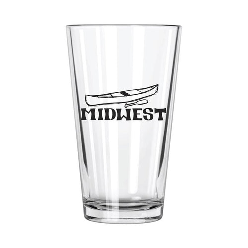 Midwest Pint Glass - Northern Glasses Pint Glass