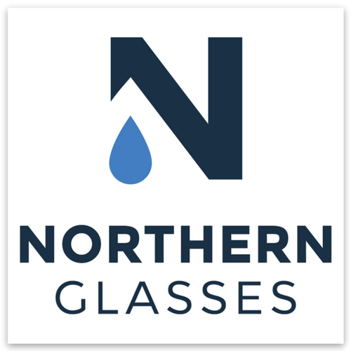 Northern Glasses Sticker - Northern Glasses Pint Glass