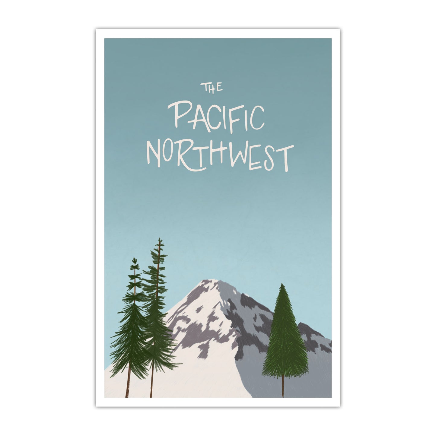 Pacific Northwest Poster || Minnesota Made Gifts