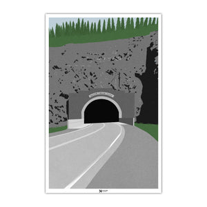 Silver Creek Cliff Poster
