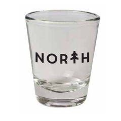 North Shot Glass || Minnesota Made Gifts