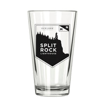 Explore MN: Split Rock Lighthouse Pint Glass - Northern Glasses Pint Glass