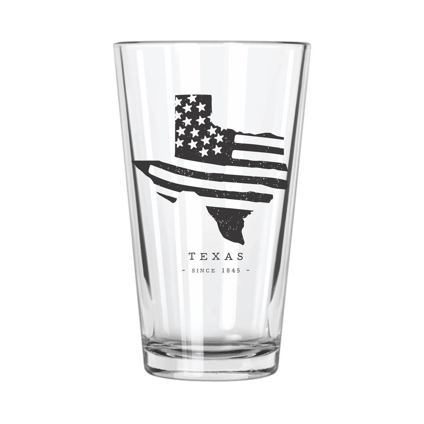 American Road Trip: Texas Pint Glass - Northern Glasses Pint Glass